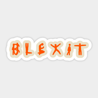 BLEXIT Shirts WE Free Sticker